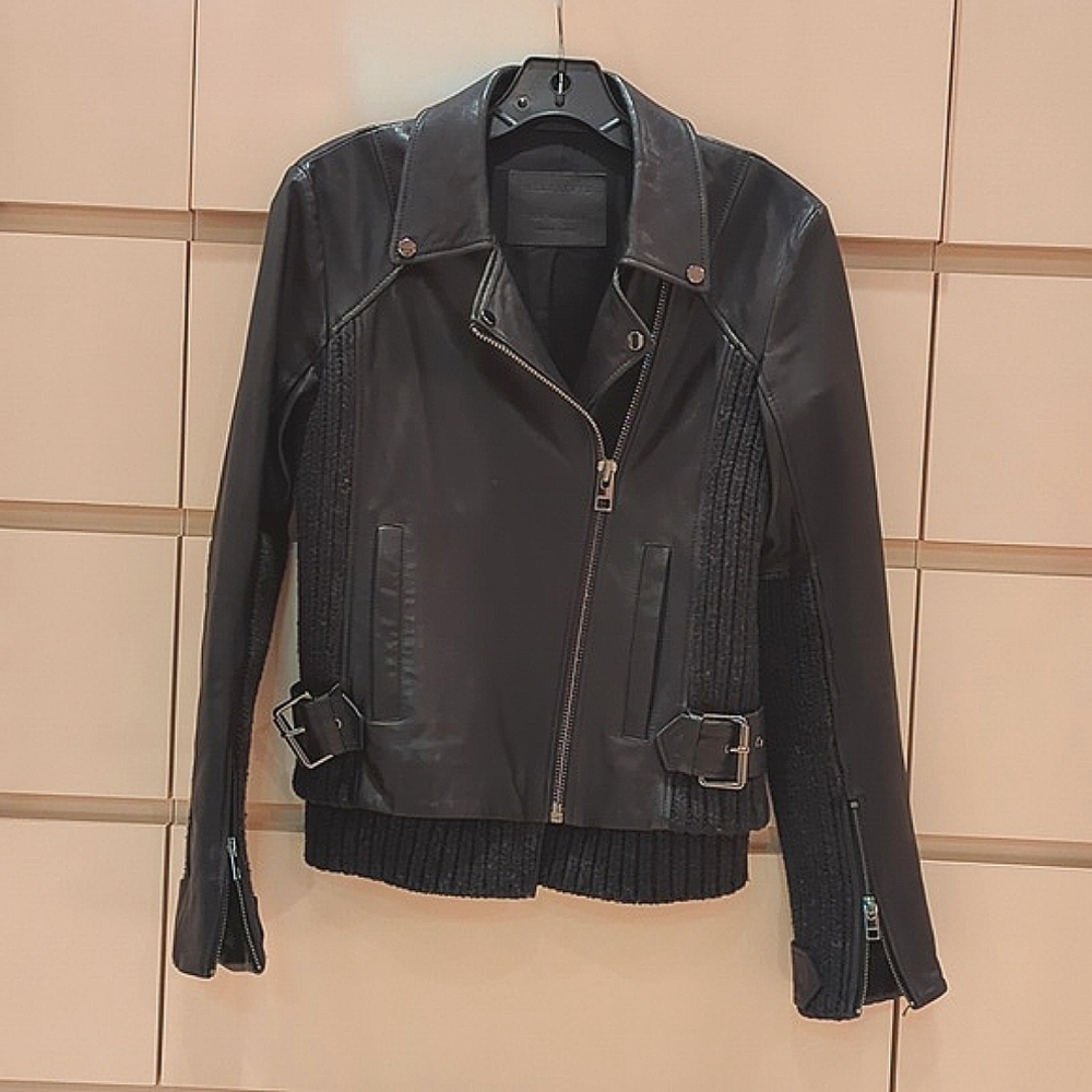 All saints axel biker